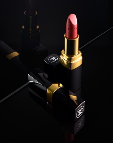 Chanel Rouge, cosmetics photography by Rich Begany