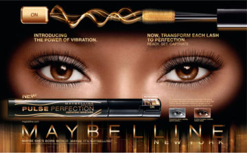 Maybelline Pulse Perfect, tearsheets, photography by Rich Begany