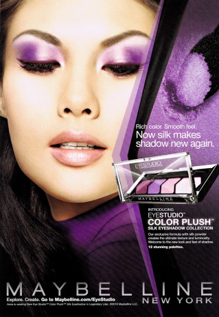 Maybelline Eye Studio, tearsheets, photography by Rich Begany